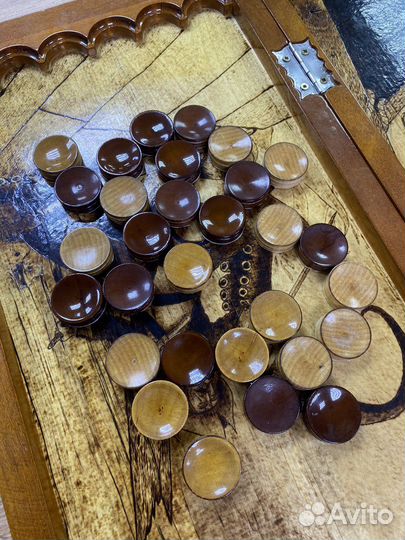 Нарды ручной работы 