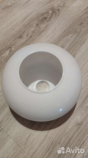 Стеклянный плафон- абажур