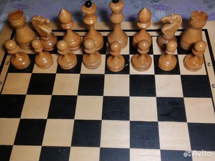 Шахматы деревянные СССР