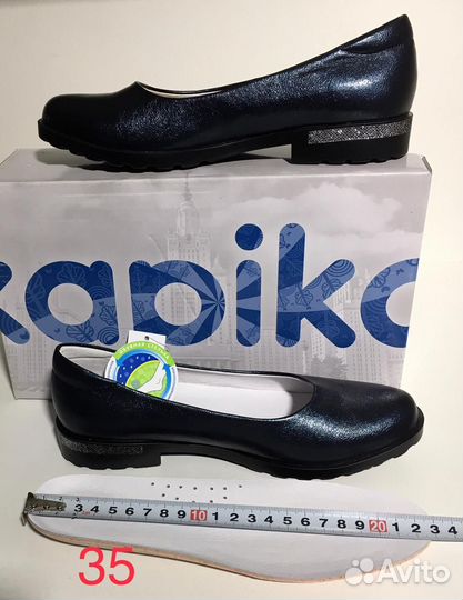 Туфлибалетки новые Капика Kapika 35 37 размер