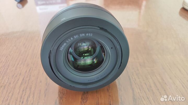 Объектив canon Sigma 30 1.4 для Canon