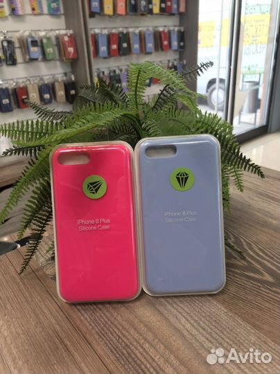 Чехол Silicone case на iPhone 7/8 Plus