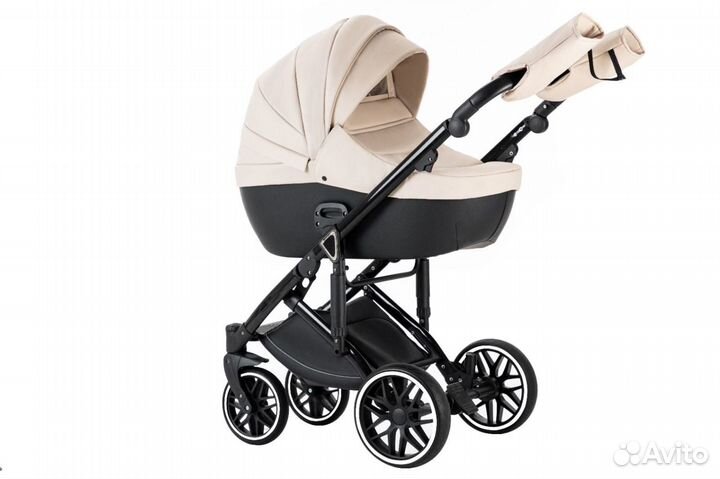 Модульная премиум коляска Luxmom F2 3в1 экокожа