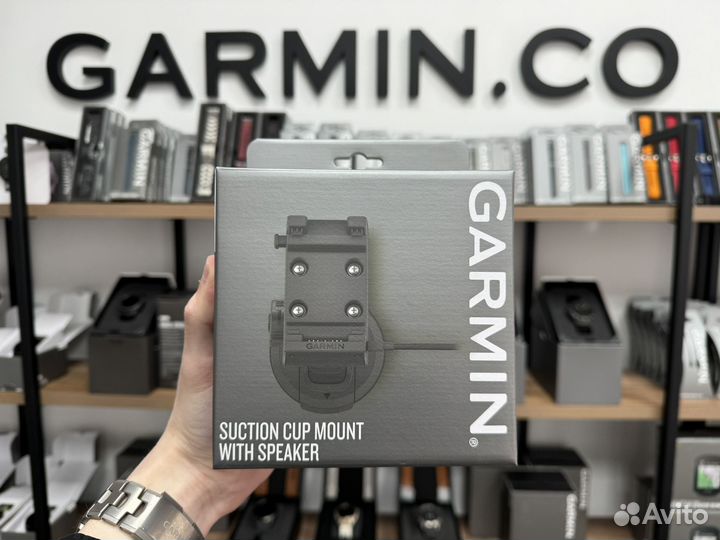Крепление Garmin Suction Cup Mount with Speaker