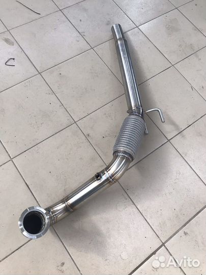 Даунпайп VW Polo GT, Skoda Rapid