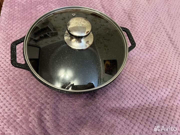 Чугунный казан 3,5 литра новый