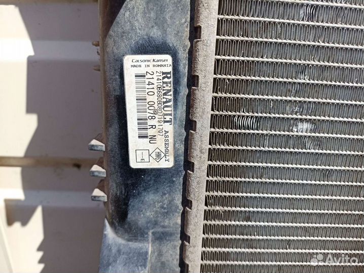 Радиатор охлаждения Duster