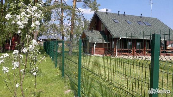 3Д заборы с установкой