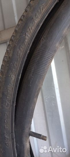 Велосипедная покрышка с камерой