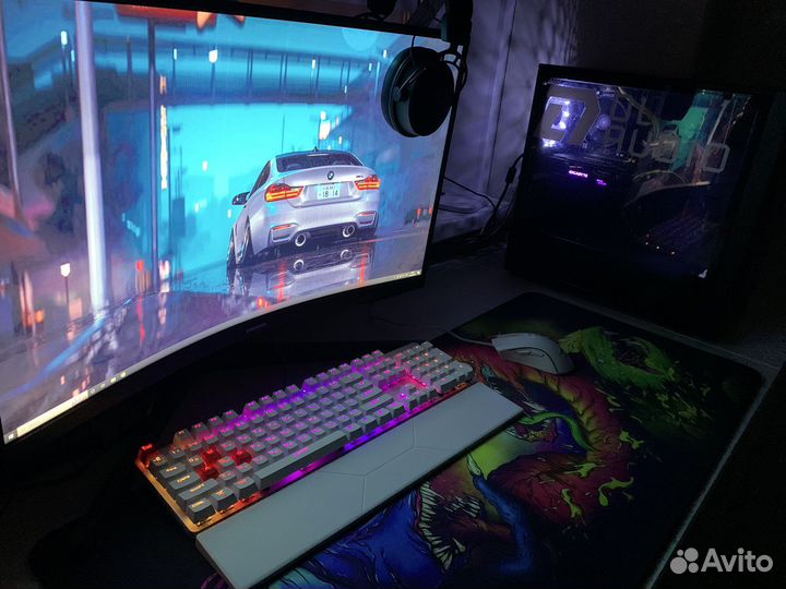 Игровой пк ryzen, rx 480