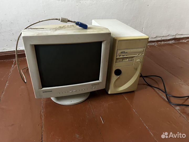 Монитор и компьютер pentium 4