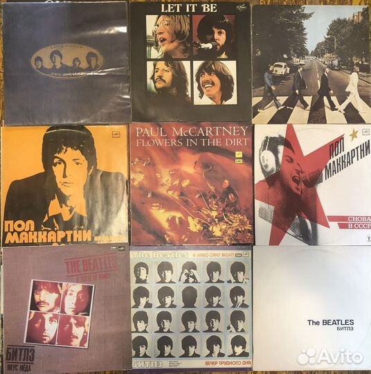 Виниловые пластинки рок зарубежный