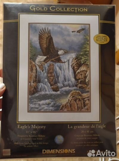 Набор для вышивания Dimensions Eagles Majesty