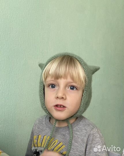 Шапка с рожками, Чепчик red devil