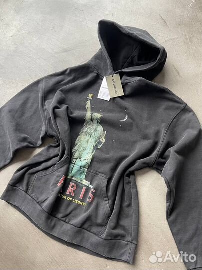 Худи Balenciaga Paris liberty оверсайз (хит 2024)