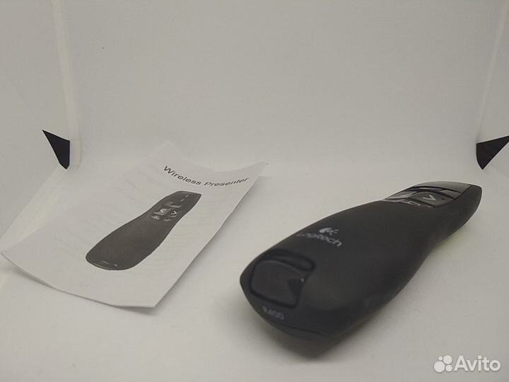 Презентер кликер новый Logitech r400