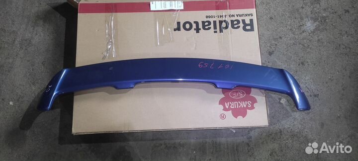 Спойлер Mazda demio dw