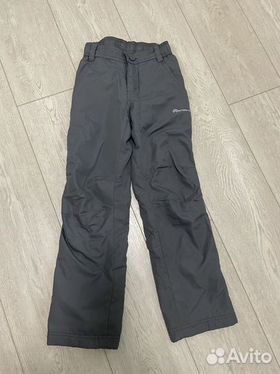 Утепленные брюки 128