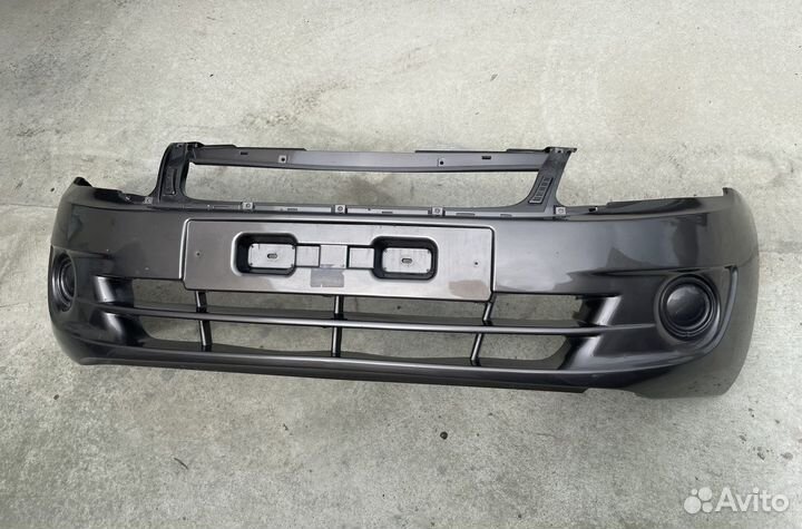 Бампер передний ваз granta кориандр пороги спорт
