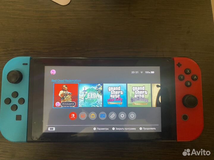 Nintendo switch Mario edition