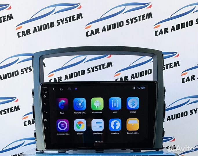 Магнитола андроид Mitsubishi Pajero 2006+