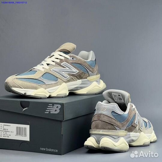 Кроссовки New Balance 9060 Gore-Tex (термо) (Арт.79559)