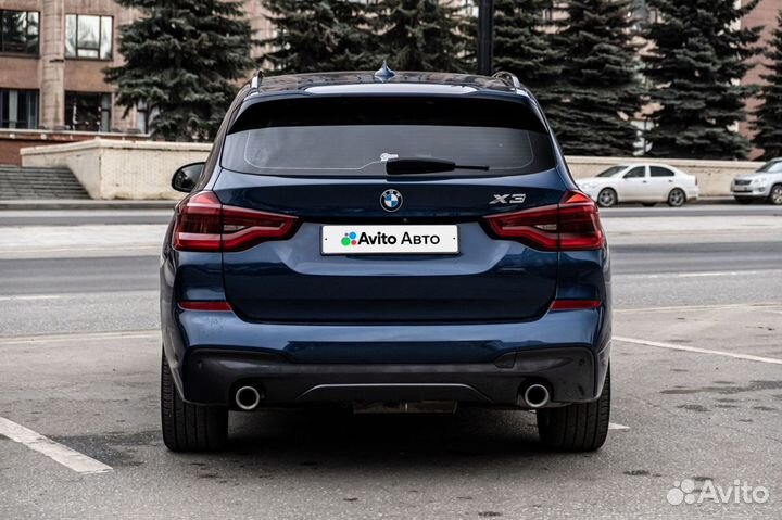 BMW X3 2.0 AT, 2018, 85 800 км