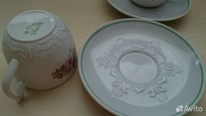 Чашечки с блюдцами Вербилки