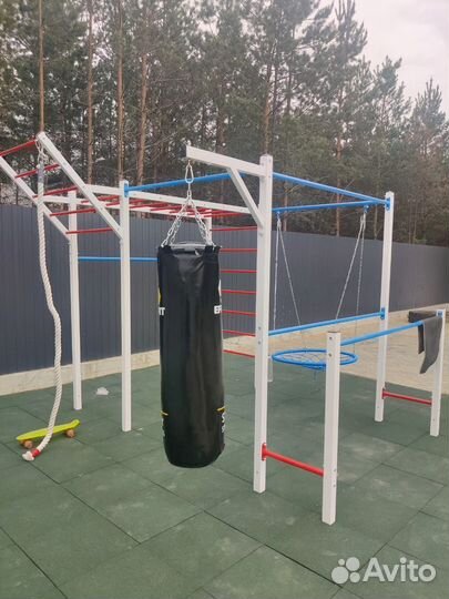 Воркаут площадка спортивный комплекс sswa