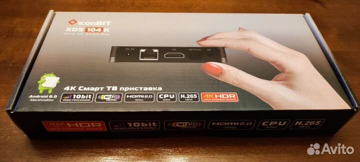 4К медиаплеер iconBIT XDS104K