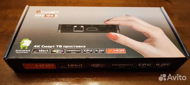 4К медиаплеер iconBIT XDS104K