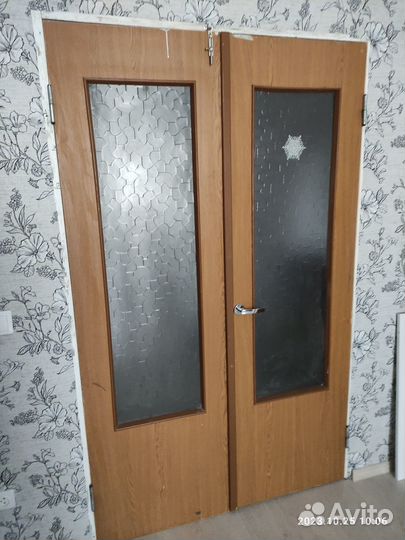 Межкомнатные двери б/у(60см, 70.80*200)