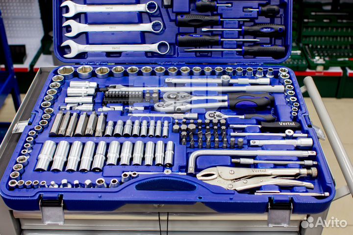 Набор инструментов 202 предмета 1/4