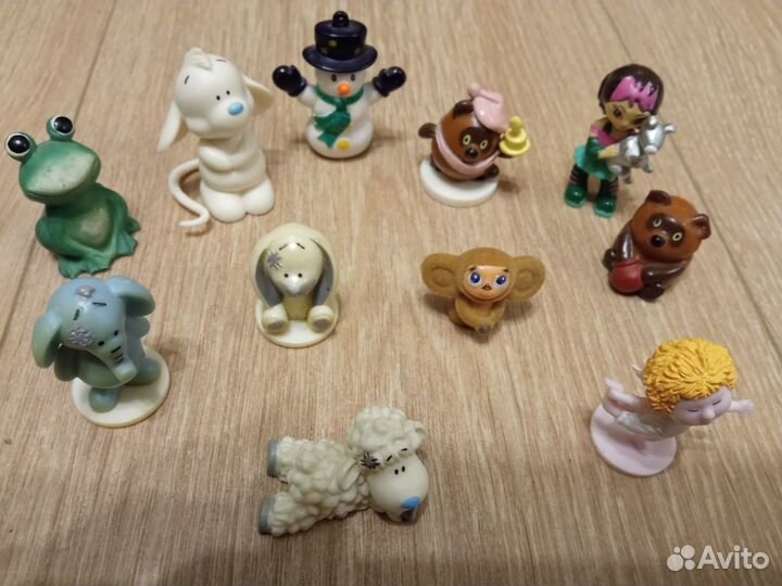 Киндер-сюрприз. Игрушки из разных серий