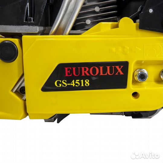 Бензопила Eurolux GS-4518 70/6/25, 3.1 лс, 72 звен