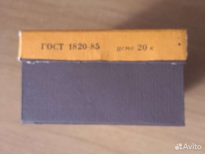 Спички СССР в деревянной коробке