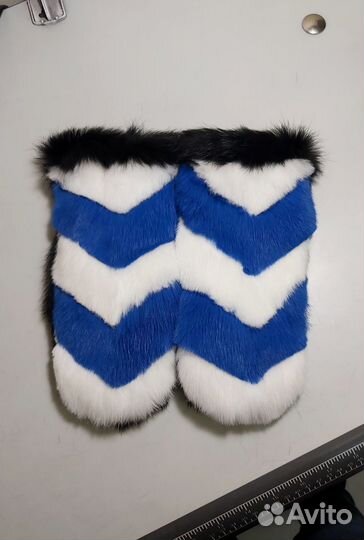 Варежки из кролика