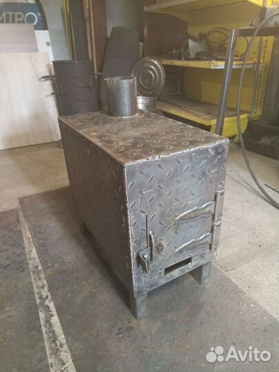 Печь буржуйка для гаража