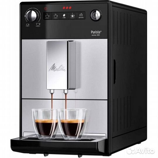 Кофемашина Melitta Caffeo F230-101 Purista серебро