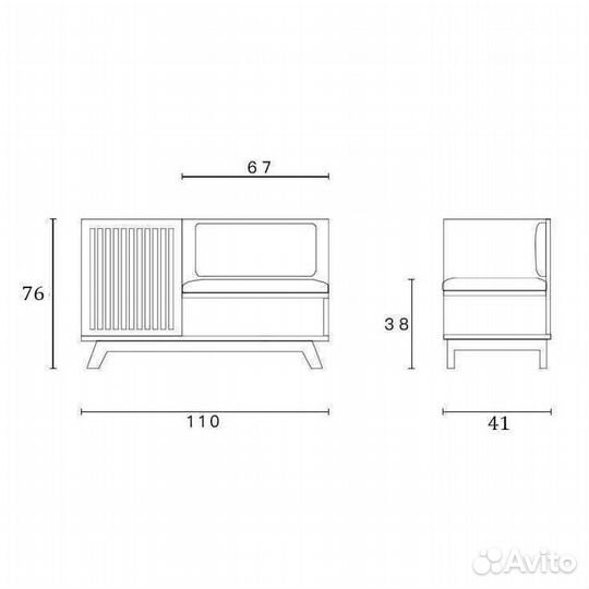 Тумбочка в прихожую
