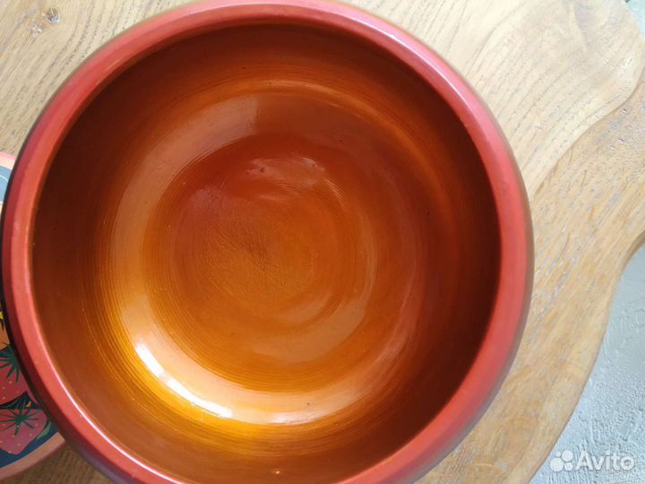 Сахарница- хохломская роспись из СССР