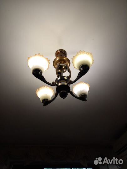 Люстра потолочная б\у