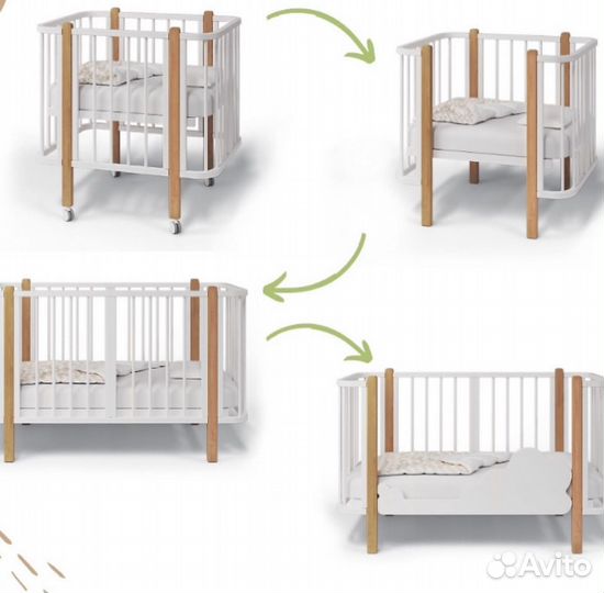 Детская кроватка трансформер