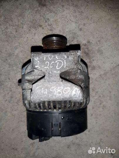 Генератор мерседес спринтер вито, виано 611.980