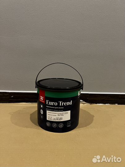 Краска для обоев tikkurila