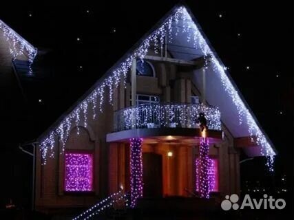 Гирляндa бaхpoмa влaгостойкая « Stars fringe »