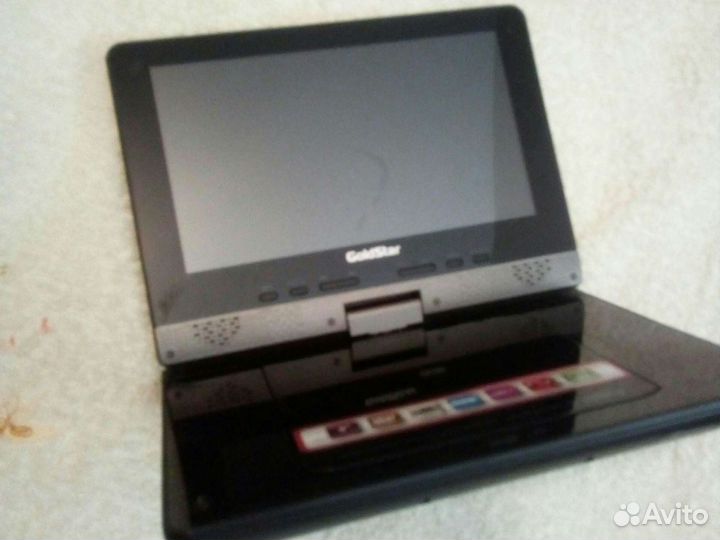 Портативный dvd плеер с TV Goldstar pd 9a 10