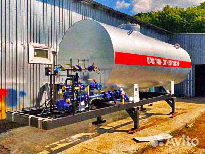 Автомобильная газовая заправка