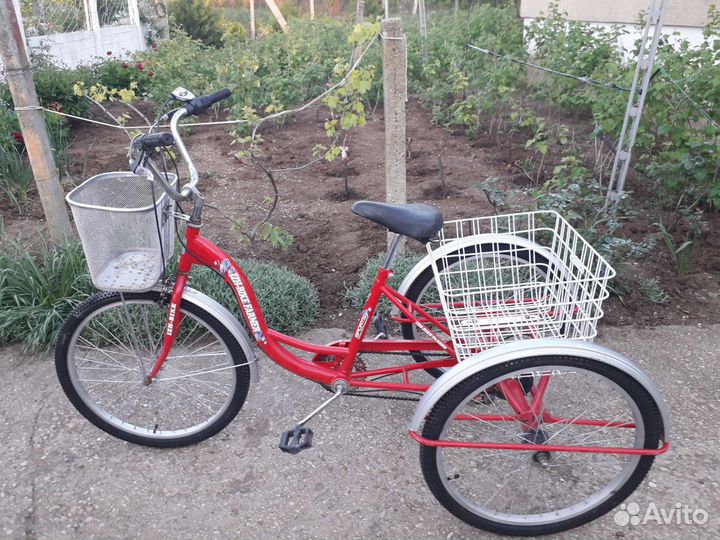 Трехколесный велосипед для взрослых