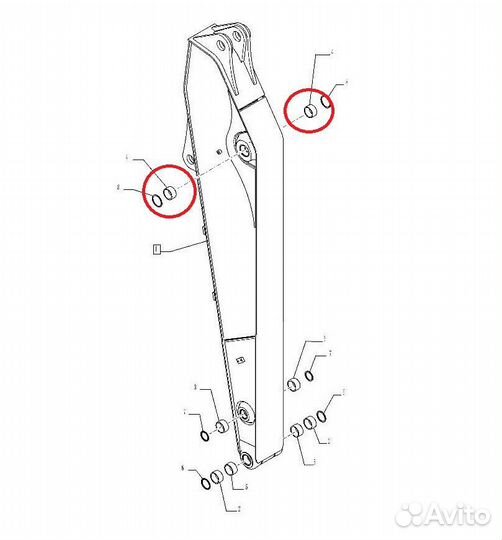 Втулка 87533338